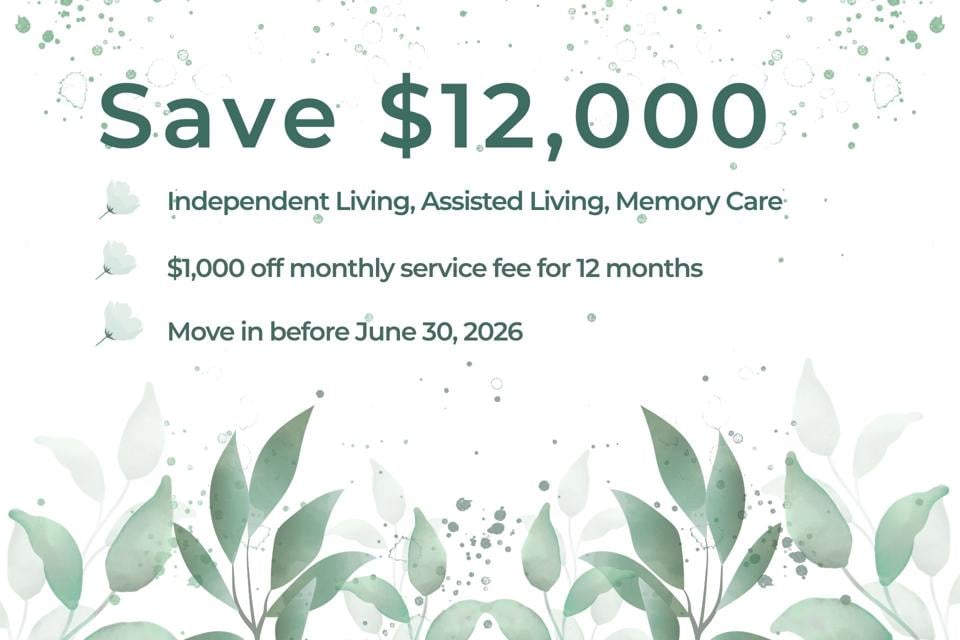 Green Country Village Incentive: Save $12,000