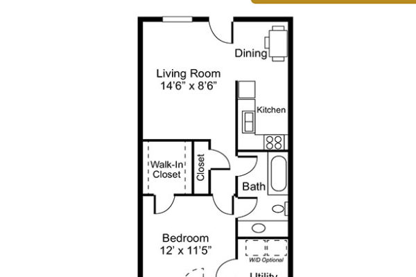 RoseRock – One Bedroom